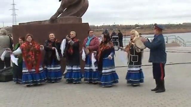 Открытие памятника Бакланову Я.П._Волгодонск.
