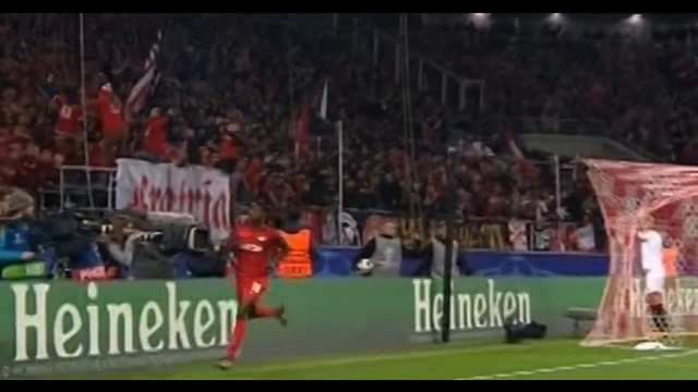 СПАРТАК - севилья 1:0 гол Промеса /17окт2017/