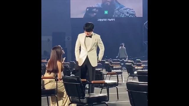 Son Ye Jin and Jung Hae In  reunited during the 56th Baeksang Arts Awards [ Video clip]