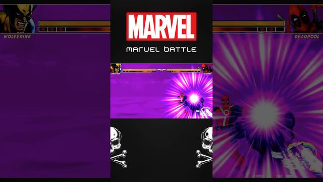 WOLVERINE VS DEADPOOL - MARVEL COMICS BATTLE - HIGH LEVEL EPIC FIGHT! #wolverine #deadpool #marvel