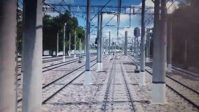 Едем со станции Димитровград в Transport Fever 2 на ЧС2