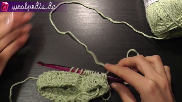 Tunesische Socken (wie gestrickt) Häkelanleitung - Woolpedia®