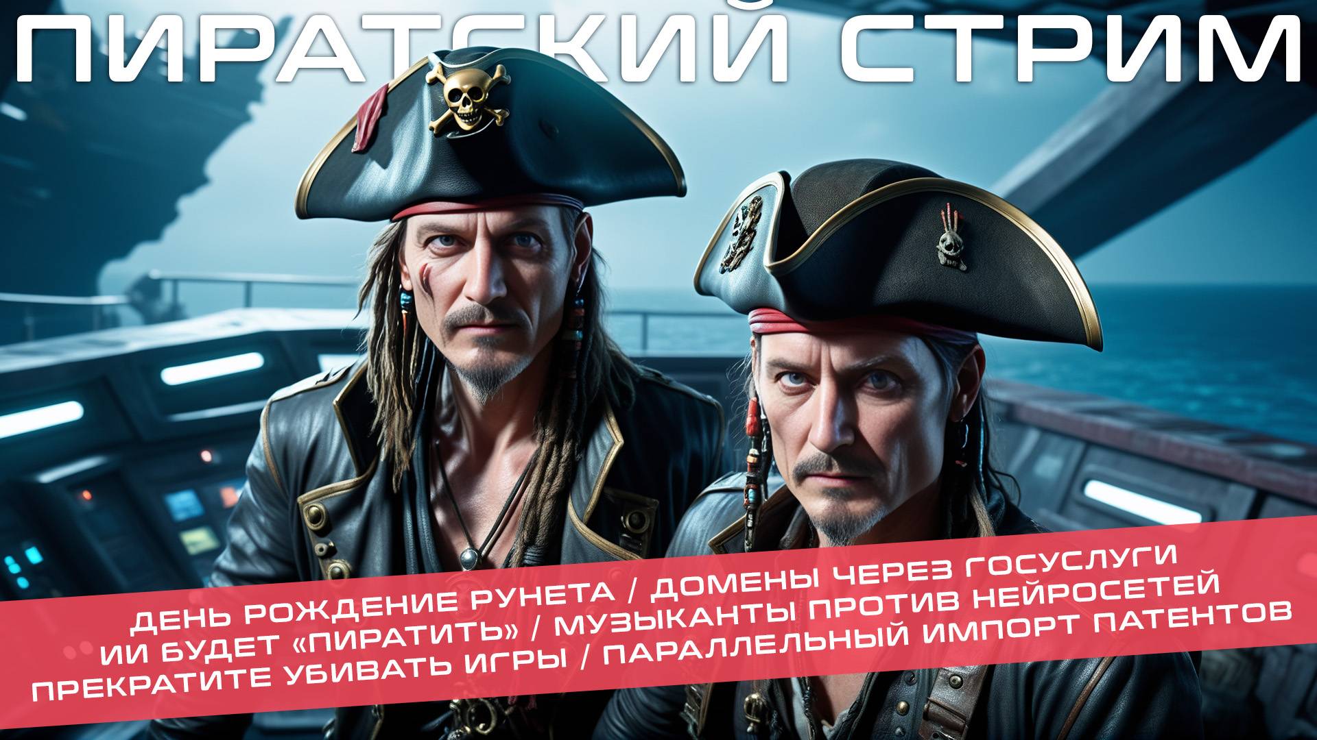 Празднуем «30 лет РуНета» — ПиратLive 11.04