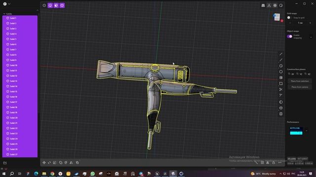 3D модель с кривыми фасками, решаем проблему экспорта Cinema 4d