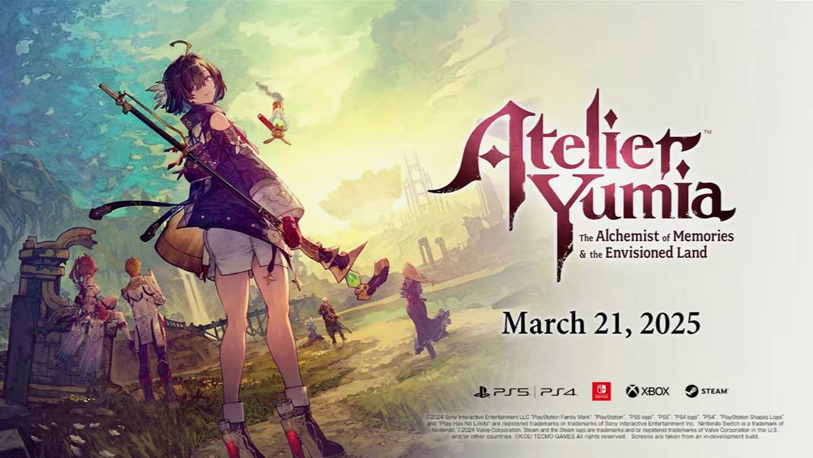 Atelier Yumia The Alchemist of Memories and the Envisioned Land - Первый трейлер