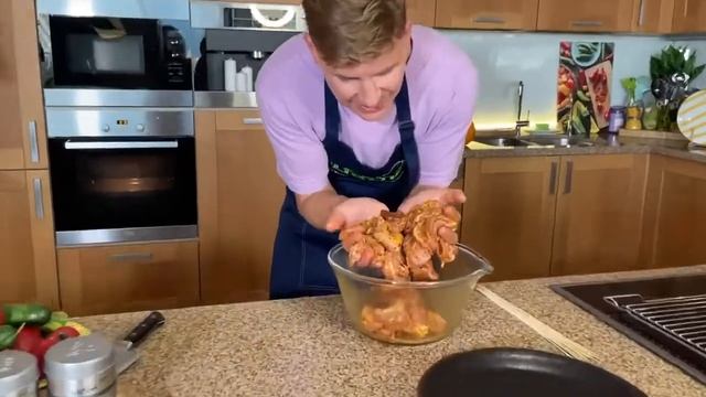 Приготовление шашлыка со специями Alfa Chef  Александр Белькович