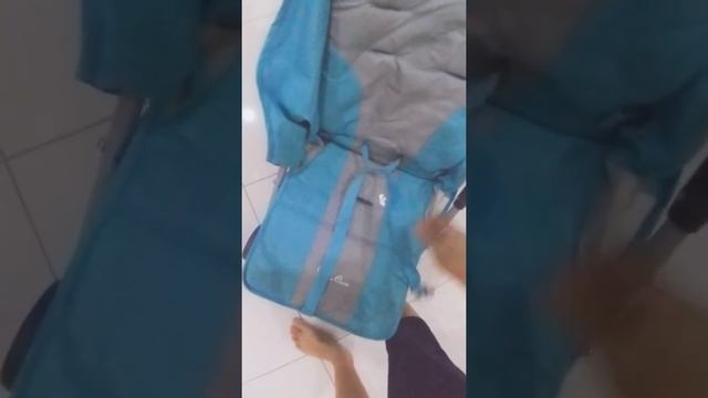 How to Remove Silver Cross Zest StrollerPushchair Seat Cover  Mesh Basket  Hood PART 4