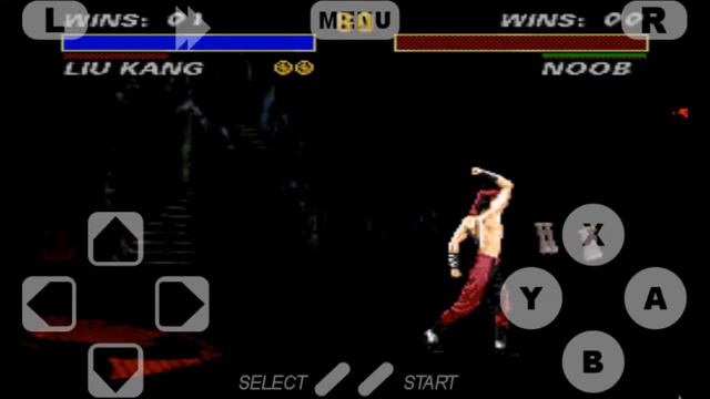 Ultimate Mortal Kombat 3 Snes:Brutality do Liu Kang