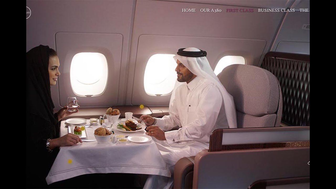 Qatar Airways 1st class | Airbus A380