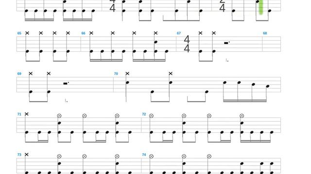 Decapitated + Azyrius + Drum Only + Drum Tab