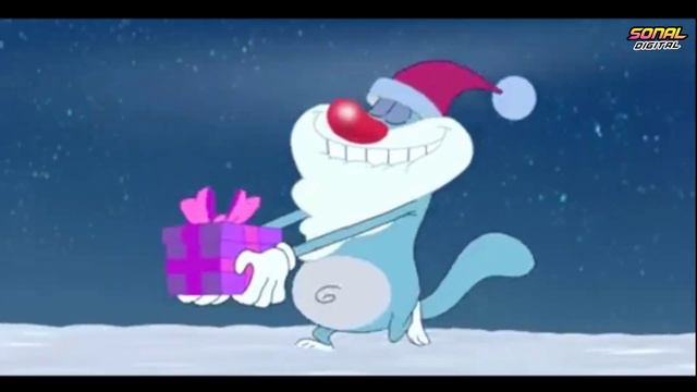 Oggy and the Cockroaches | Merry Christmas My Friends (Hindi) | Sonal Digital |