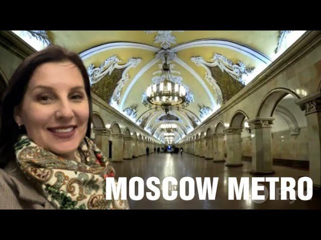 МОСКВА 2024. САМОЕ КРАСИВОЕ МЕТРО В МИРЕ! | MOSCOW 2024. THE MOST BEAUTIFUL METRO IN THE WORLD!!