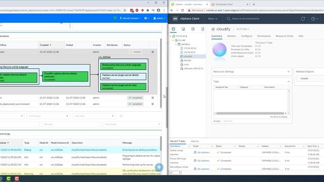 Using Cloudify as an Alternative to VRA with vSphere