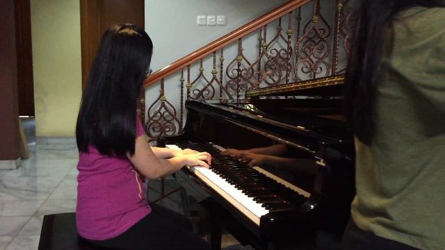 SECRET - Time Travel  (Jay Chou) - Piano and Violin Duet - Music Arranger: Stephanie Lauwrencia