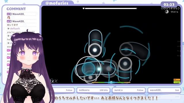 [Live] mofuries | THE ORAL CIGARETTES - Fantasy [Collab Extra] 1st +EZDT FC 99.38% {481pp FC} - osu
