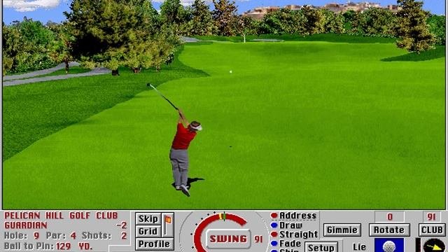 Links LS: Championship Course - Pelican Hill Golf Club Access MS-DOS 1996 PC Longplay