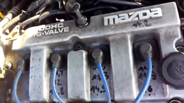 Mazda 626 głośna praca silnika