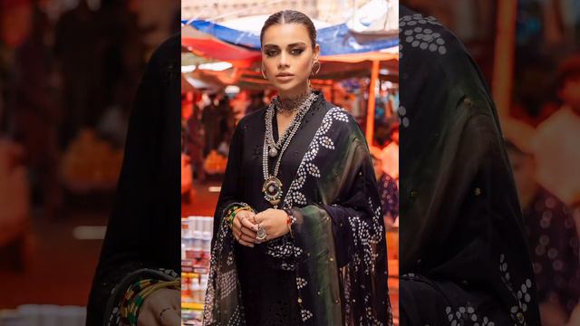 BAZAAR- Festive edition | Nureh unstitched chunri mukesh collection