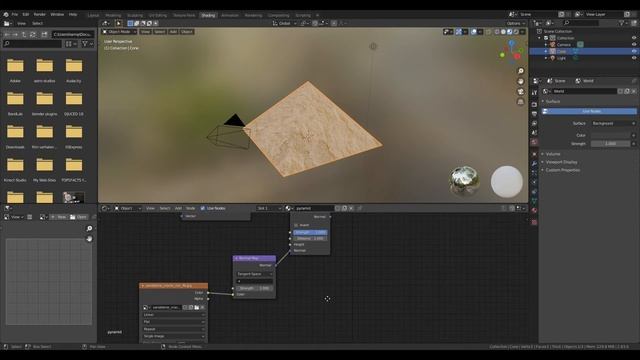 PYRAMID - BLENDER 2.8 - TUTORIAL