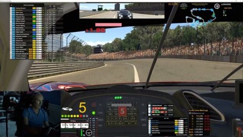@Interlagos IMSA Ferrari GTE-iracing-Great Finish