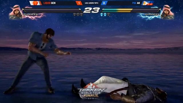 Tekken World Tour Finals 2019  LCQ: Losers Top 8  GEN Shaheen vs AK AkumaShaheen
