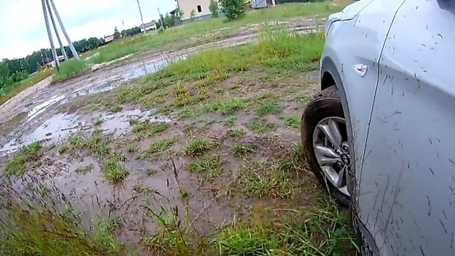 катаем по лужам