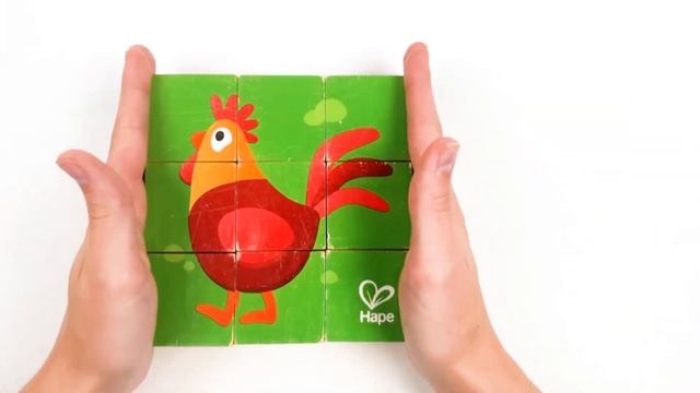 Learn Farm Animals with Puzzle Game | Toddler Education | Memory Game | Preschool Learning Toy Vide
