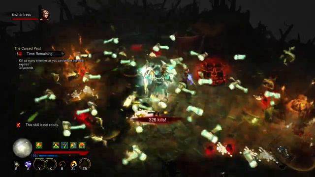 Diablo 3 Switch - Cursed Peat 350+ Kills