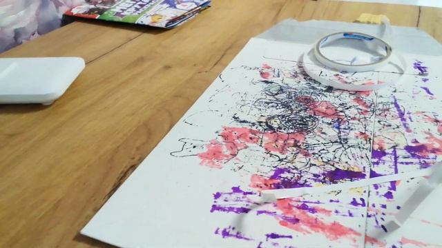 как можно красиво покрасить волосы маркерами
