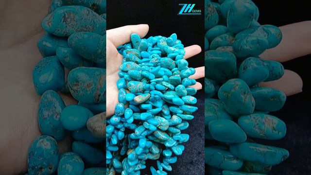 Natural turquoise irregular  blue stone Gemstone Stones for Jewelry Making and Bead Weaving