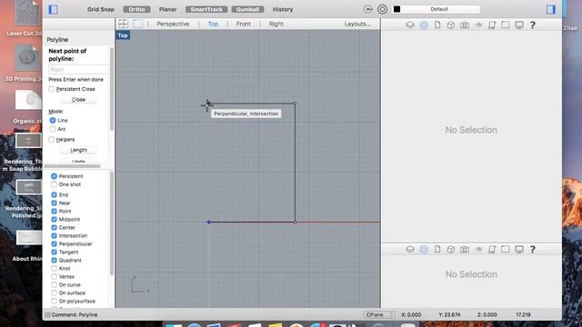 [Mac] Beginning Rhino Part 6 | Shift