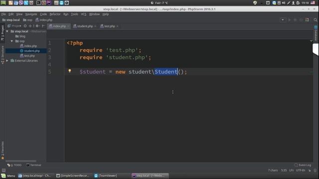 PHP. Введение в ООП. продолжение