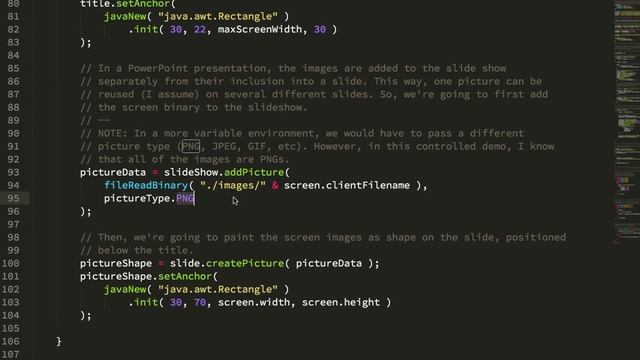 Using Apache POI 3.17 To Save InVision Prototypes As Interactive PowerPoints In Lucee CFML 5.3.6.61