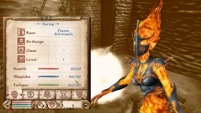 Playable Flame Atronach
