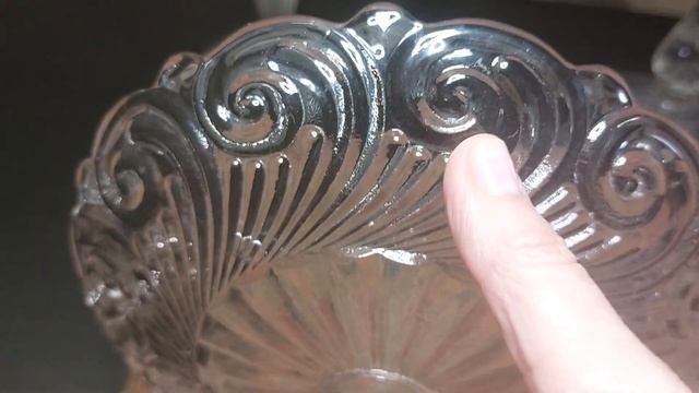 Фруктовницы на НОЖКЕ  Цветное СТЕКЛО НАЦВЕТ