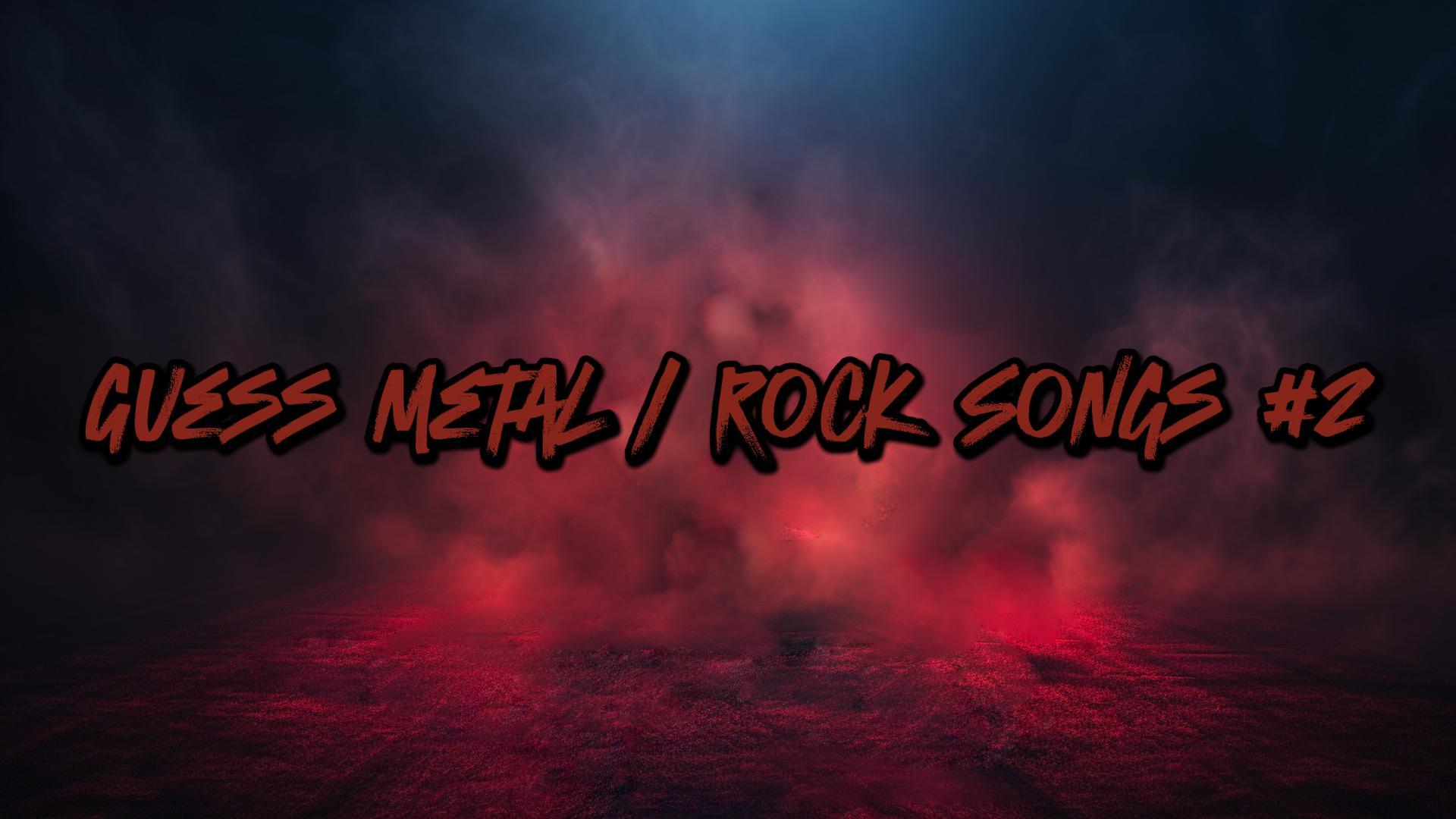 Metal / Rock Quiz 2