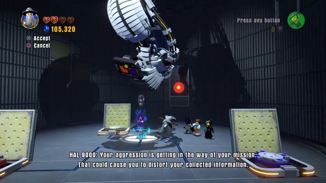 GLaDOS Meets HAL 9000 in LEGO Dimensions