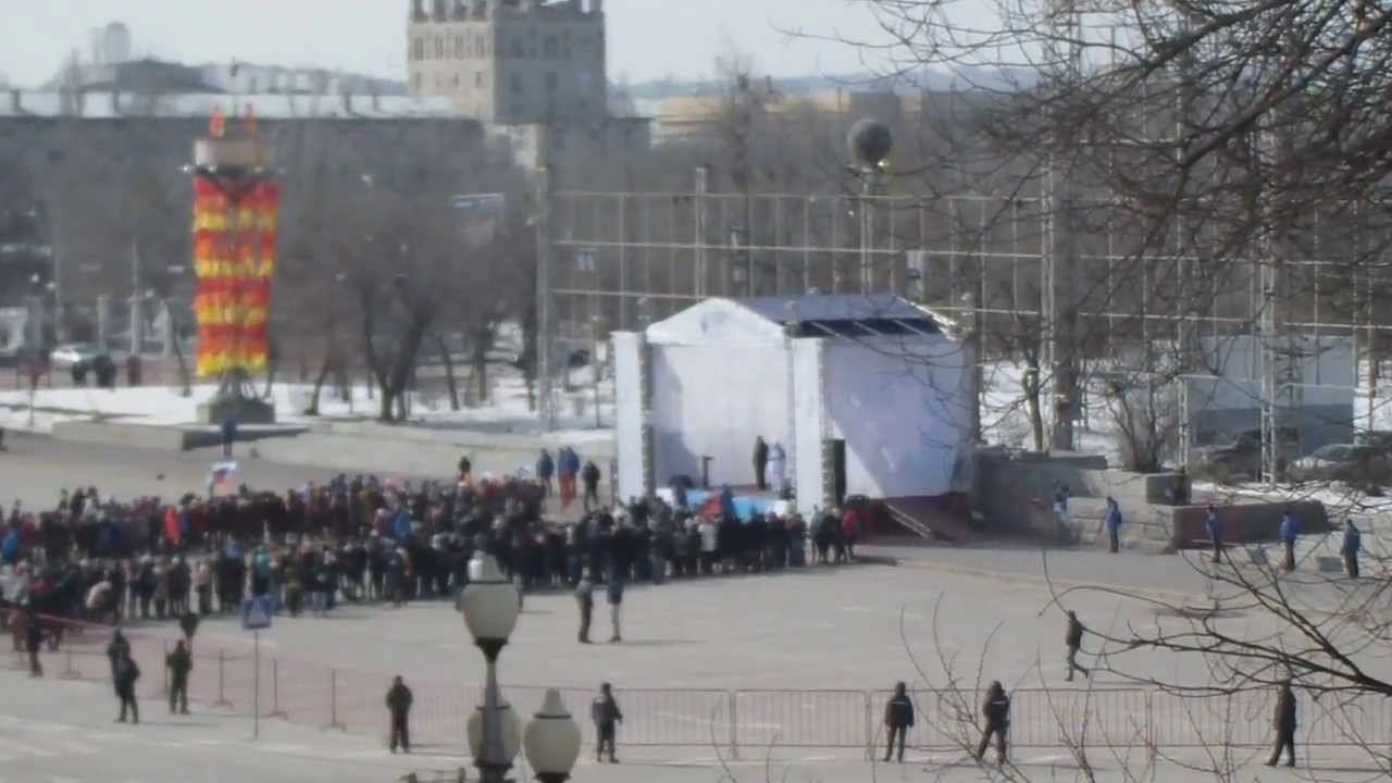 Паралимпийский Огонь в Волгограде 5 марта 2014 года / Paralympic Fire in Volgograd, 5 mar.2014