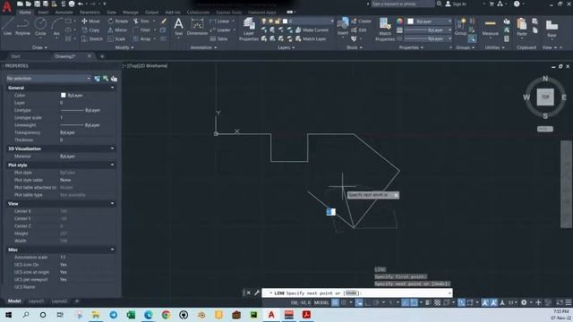 AutoCAD 2D Exercise 1 | AutoCAD Fundamentals Training Program