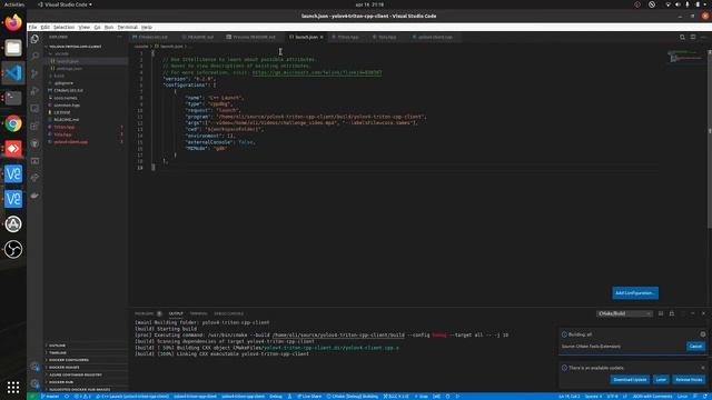 YoloV4 triton client inference test