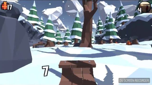 -Разбил все санки!  БЕШЕННЫЕ САНКИ :) игра аркада-