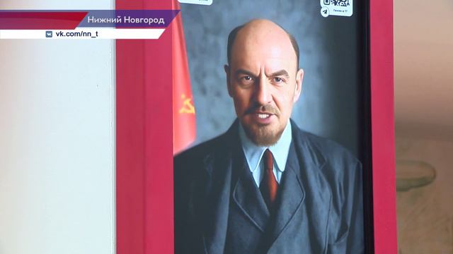 В музее «Назад в СССР» появился интерактивный портрет Владимира Ленина