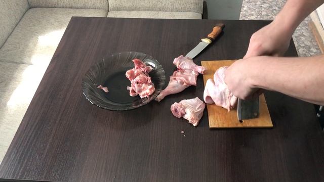 Как разделать курицу
