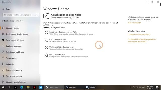 Solucionar Error 0x80070002 - Reparar actualizaciones de Windows Update 2021