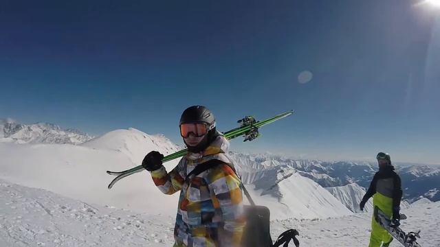 Гудаури 2017 - домашнее видео