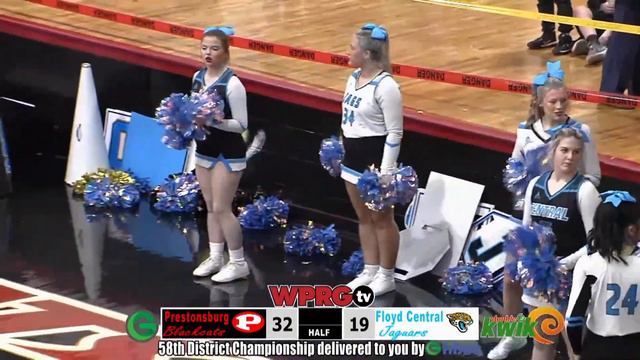 Floyd Central Vs. Prestonsburg [Girls 58th District Championship On WPRGtv] (Feb. 28, 2024)