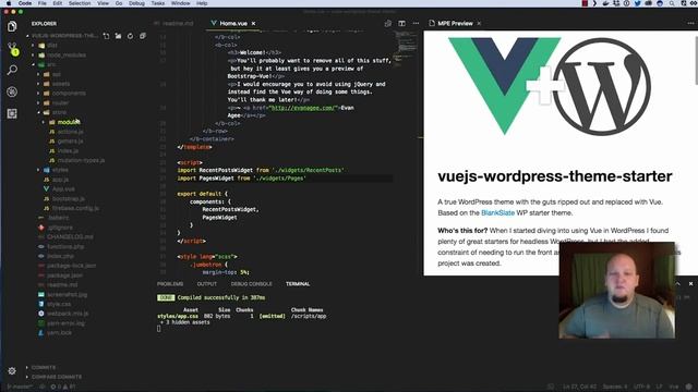 Vuejs Wordpress Theme Starter   Getting Started 2020