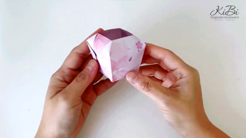 как сделать вазу оригами из бумаги своими руками | Поделки из бумаги своими руками | DIY