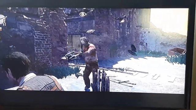 the evil within ps3 gameplay defeats the butcher by julio