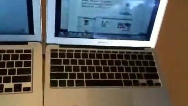MacBook Air(s) Side By Side
